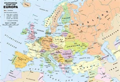 Op de wereldkaart, dan heb je alle letters te vinden: Kaart van Europa waarop Rusland word aangeduid. | Kaarten ...