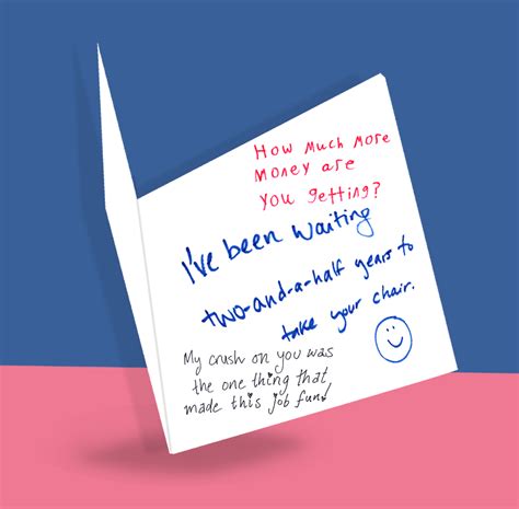 Our group ecards allow for a collaborative process, in which everyone can join together and sign the office goodbye ecard. Honest leaving cards for colleague would look like something this | Metro News