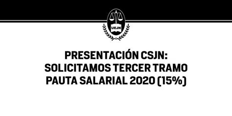 Poderá ter salário superior a r$ 3 mil para atuar no censo 2021. PAUTA SALARIAL 2020. TERCER TRAMO | UEJN - Unión de ...