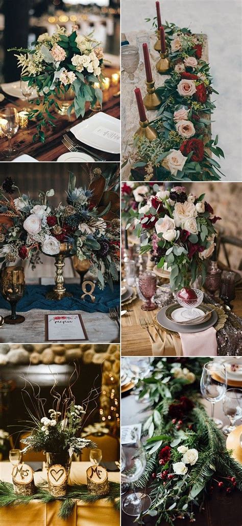 20 Inspiring Winter Wedding Centerpieces For Your Big Day Page 2 Of 2