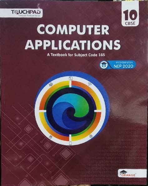 Urbanbae Touchpad Computer Applications Class 10th Cbse For Subject 165