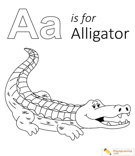 22 Coloring Pages Alligator Daniellaozma