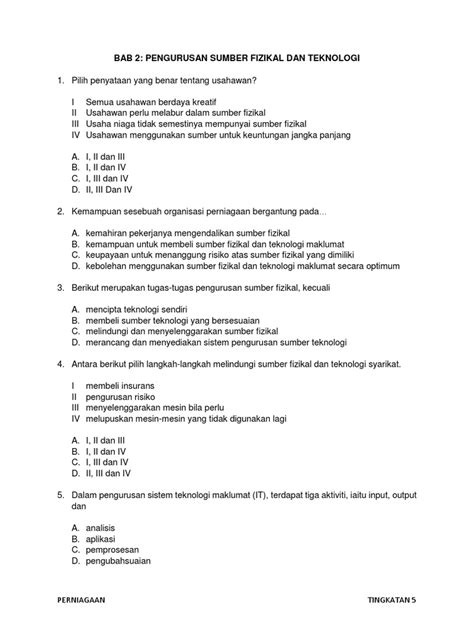 Membandingkan kesan pengurusan sumber fizikal & teknologi dalam mempertingkatkan kecekapan sesebuah organisasi perniagaan 7. Pengurusan Sumber Fizikal Dan Teknologi Tingkatan 5