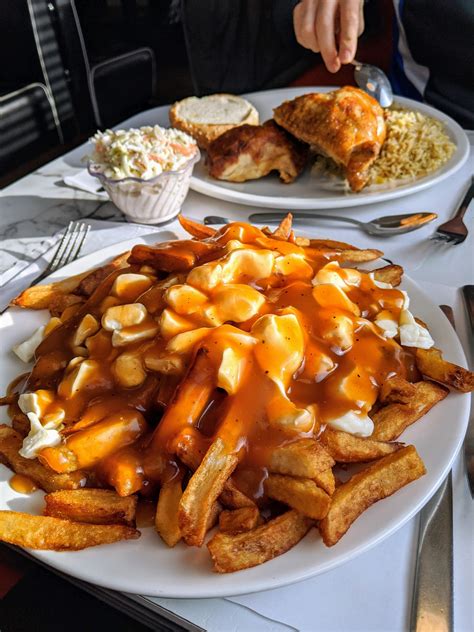Poutine, from one of the restaurants that claims to have invented it 