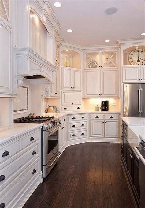 Cream And White Kitchen Cabinets