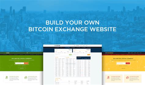 In 2017, bitcoin took the world by storm resulting in a huge surge in its value. Build Your Own Bitcoin Exchange Website | Tips For ...