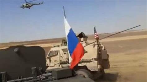 Syria War American Troops Hurt As Russian And Us Military Vehicles