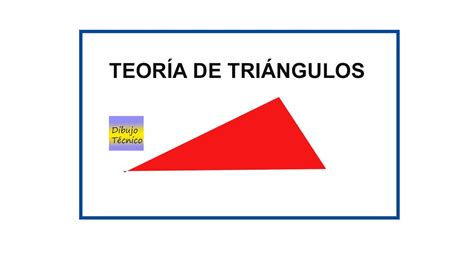 Teoría De Triangulos Youtube