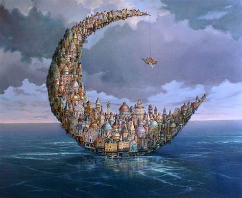 Magical Realism Surrealistic Paintings By Tomek Setowski From Poland