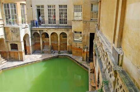 Roman Baths Bath Museum Britain All Over Travel Guide