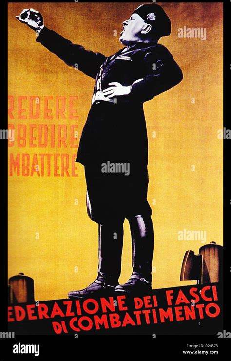 Mussolini Poster Fotos Und Bildmaterial In Hoher Auflösung Alamy