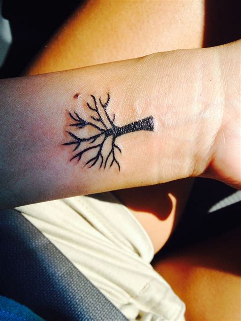 Tree tattoo. #Tree #Tattoo #Wrist | Tattoos | Pinterest | Tattoo tree