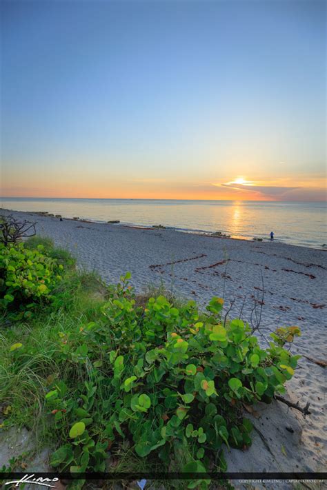 Carlin Park Sunrise At The Beach Jupiter Florida Royal Stock Photo