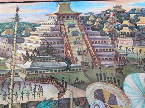 1519 Upon Viewing Tenochtitlan In What Will One Day Be Mexico