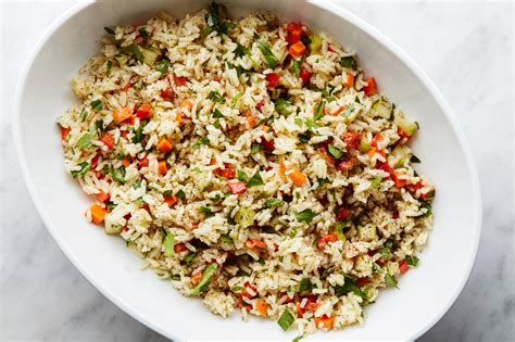 Cold Rice Salad With Tomatoes