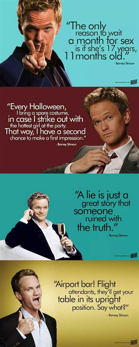 Barney Stinson Is Also A Narcissistic Character Who Is Embedded In His