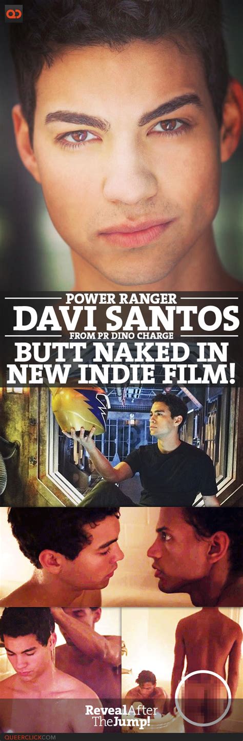 Power Ranger Actor Davi Santos From PR Dino Charge Butt Naked In New