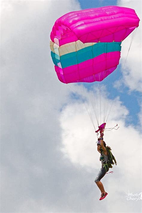Includes the 1997 pia 'dual square report', brian germain's downsizing guidance, and 'elliptical parachutes and canopy control'. Pink canopy skydive parachute | Skydiving, Camel, Pink