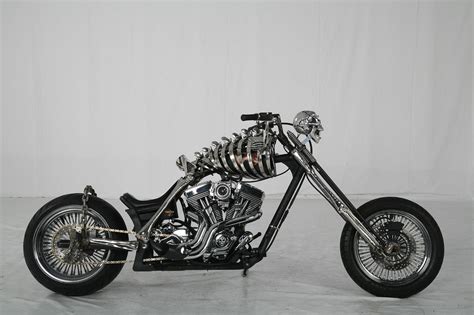 Skull Rider Chinese Custom Chopper Autoevolution