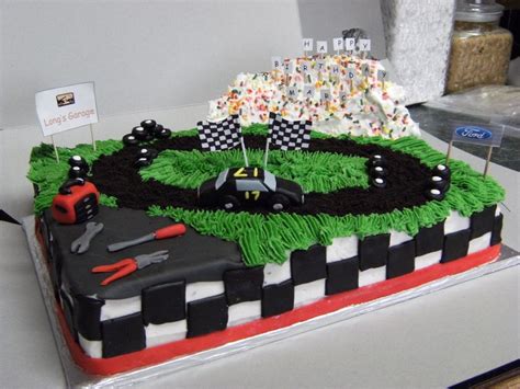 Looking for sweet happy birthday wishes to share with someone special on their special day? - Cake for a friend that wanted race car dirt track ...