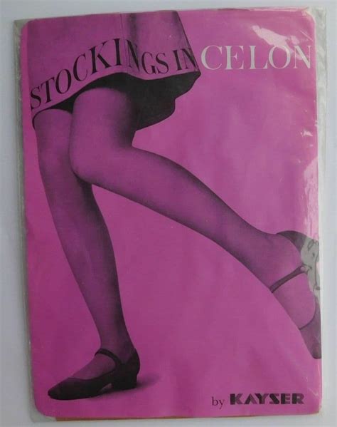 Kayser Bondor Vintage 1960s Stockings Celon Nylon Size 9 Rht Tahiti Tan