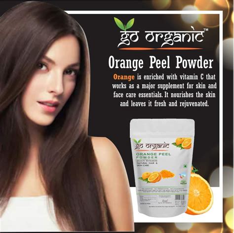 Go Organic Orange Peel Powder 150 G Pems