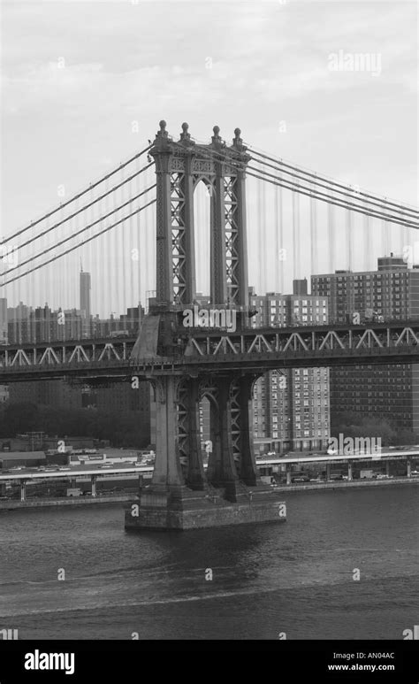Manhattan Bridge New York City Stock Photo Alamy