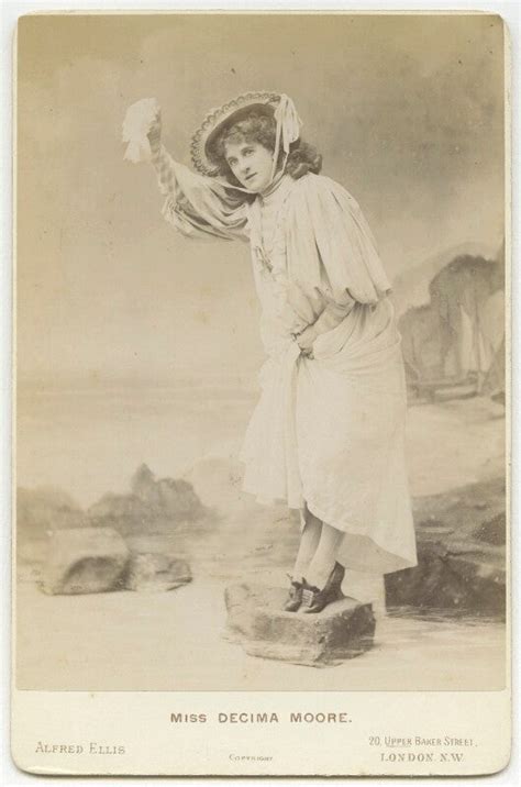 Lilian Decima Moore In A Gaiety Girl Portrait Print National Portrait Gallery Shop