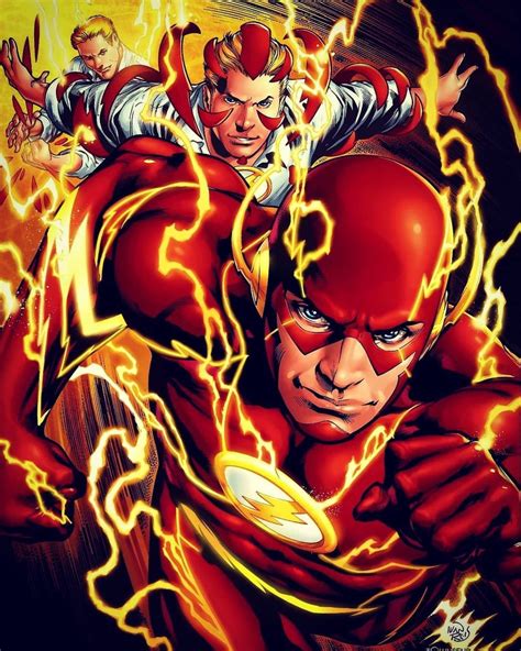 Flash Barry Allen Dc Heroes Comic Book Heroes Comic Books Art Comic