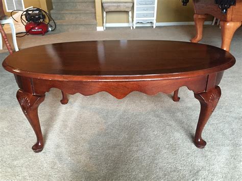 Very good condition for age. Refinished Queen Anne Coffee Table | One Woman's Trash is ...
