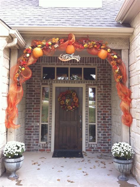 Unique Fall Decor For Your Home Entry Way Fall Outdoor Decor Fall