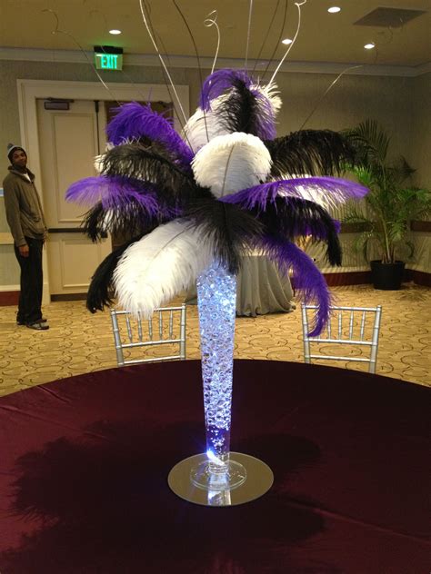 Feather Centerpieces Ostrich Feather Centerpiece Kits Easy Setup