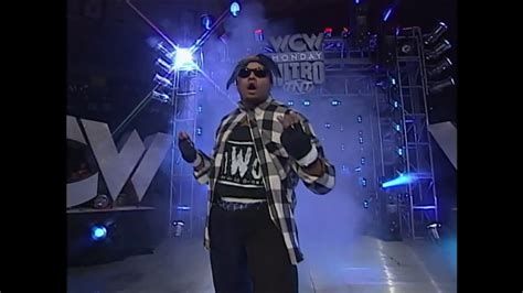 Konnan First Entrancematch After Joining The Nwo 1997 Wcw Youtube