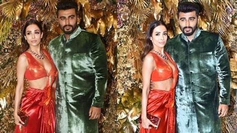 Arjun Kapoor And Wife Malaika Arora Together At Armaan Jain Wedding Youtube