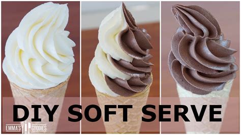 Homemade Soft Serve Ice Cream Recipe Pipeable No Machine No Condensed Milk