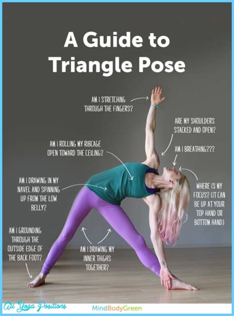 Triangle Yoga Pose