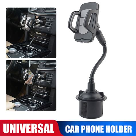 Universal 360° Adjustable Car Phone Holder Car Cup Cradle Gooseneck