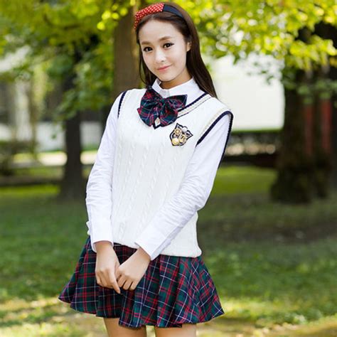 China Plaid School Uniforms School Uniforms Children High School