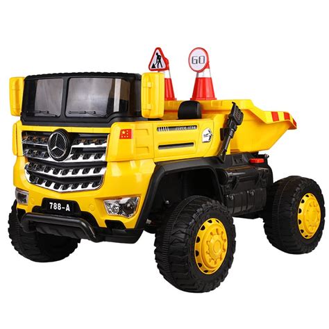 Kids Electric Dumper Truck 24v Ride On Outside Play Uk