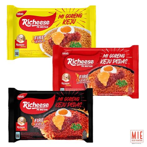 Jual NABATI Richeese Mi Goreng Keju Level Gr Shopee Indonesia