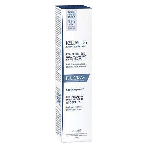 Ducray Kelual Ds Crème Apaisante Squamoréductrice 40ml Pas Cher