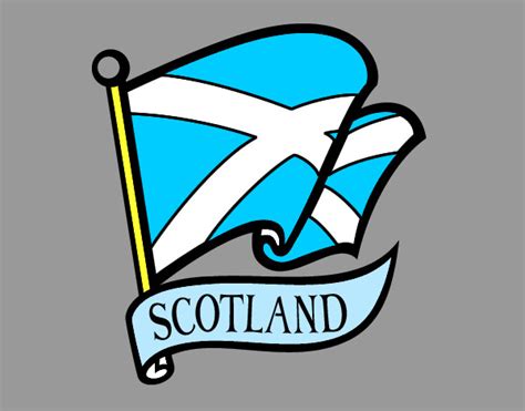 Bandera Para Colorear Se Escocia Imagui