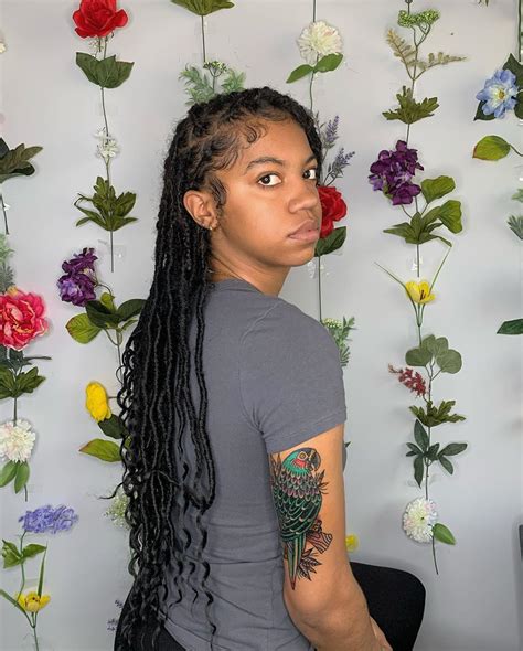 Bxaa On Instagram A Flower Named Lex 🌻 Beautiful Black Hair Black