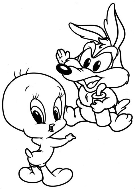 Baby Looney Tunes Coloring Pages To Download And Print For Free