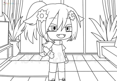 Gacha Life Coloring Pages 55 New Pictures Free Printable