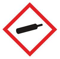 GHS Hazardous Substances Labels To Combine Pictogram Gas Bottle Techmate