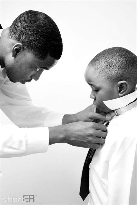 Tie Lessons Fathers Love Black Fathers Fatherhood