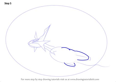 Learn How To Draw Mega Salamence From Pokemon Pokemon Step By Step