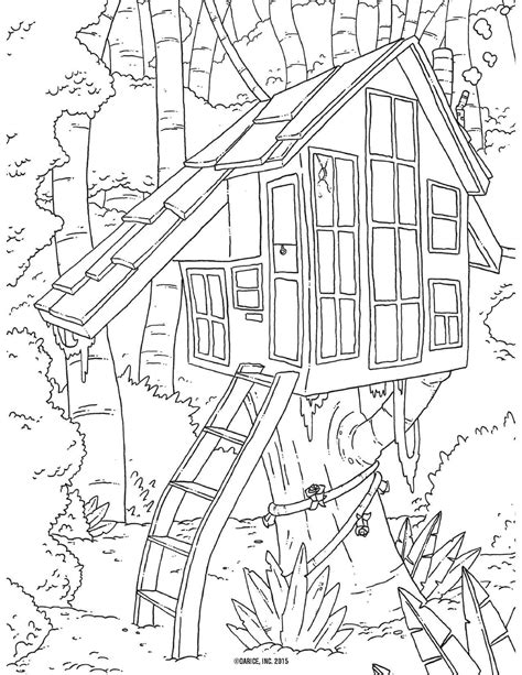 Pin On Buildings Houses Cityscapes Landmarks Colouring Pages