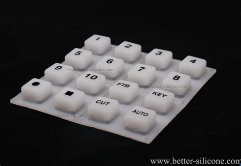 Custom Multi Color Keypad From China Manufacturer Better Silicone